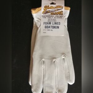 Insulated leather Goat skin gloves Small